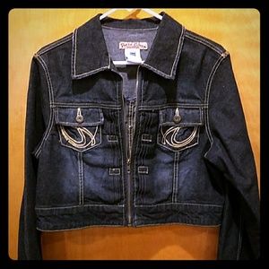 Paris Blues Cropped Denim Jacket